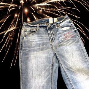 Patriotic liberty jeans